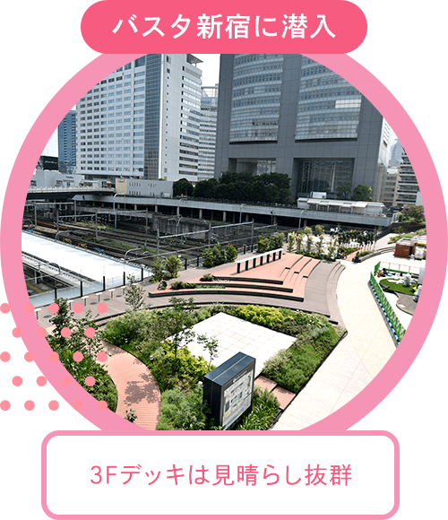 新宿と地方都市を結ぶ日本最大のバスターミナル